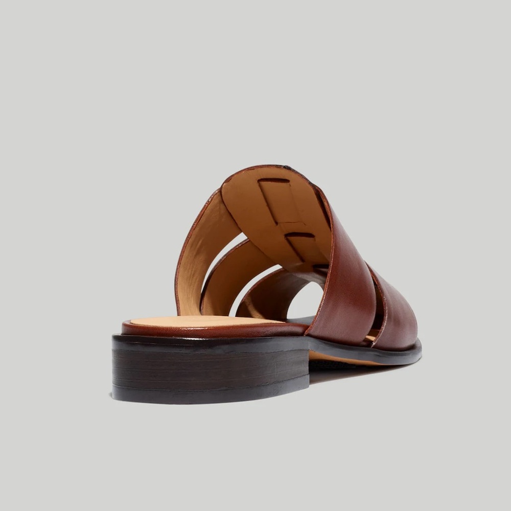 Madewell The Dixson Fisherman Mule in Brown Leather - Picture 6 of 10